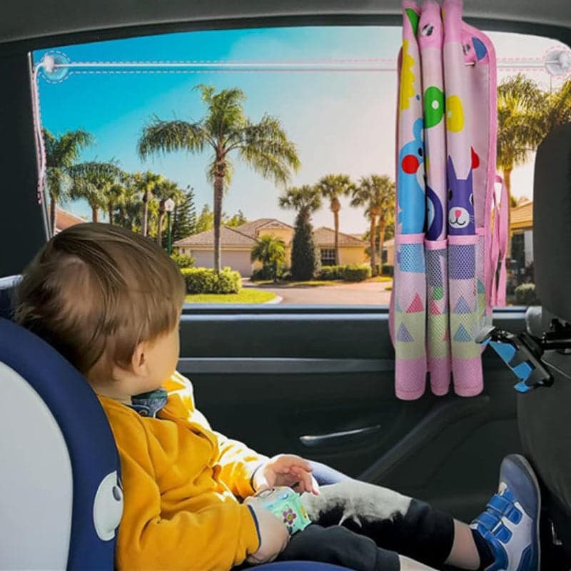 pare soleil voiture bébé rideau