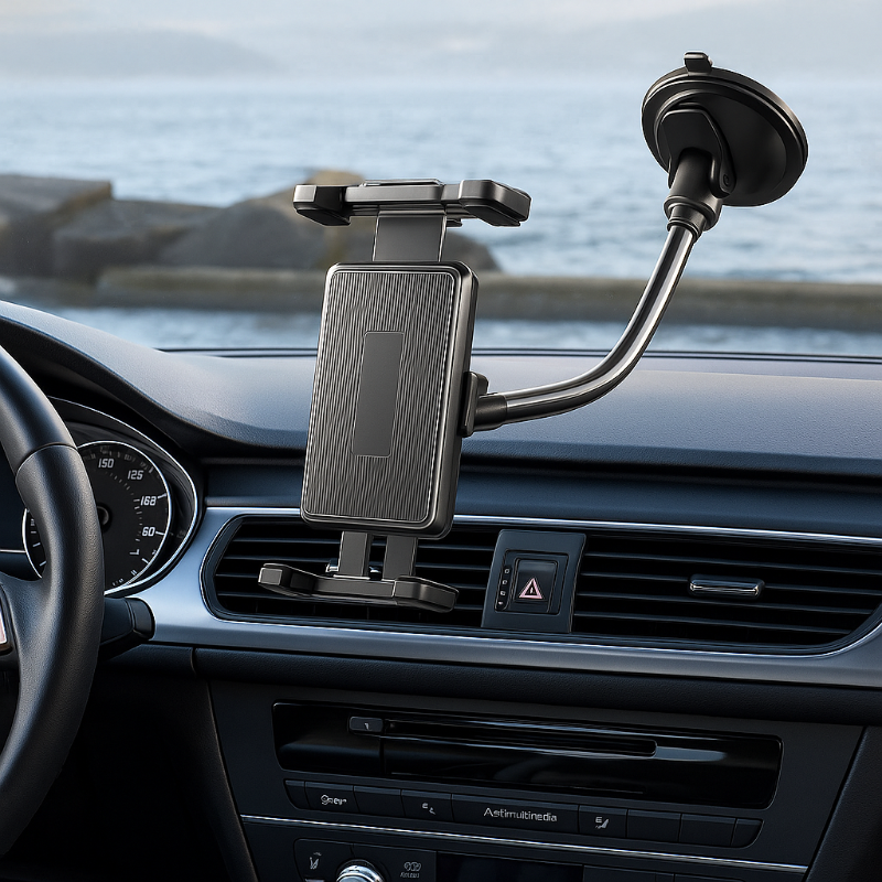 support tablette voiture flexible sur parebrise