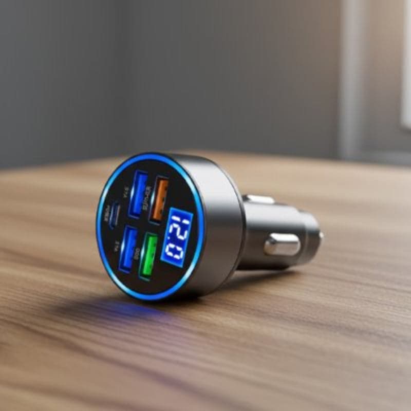 Chargeur allume cigare rapido express sur table