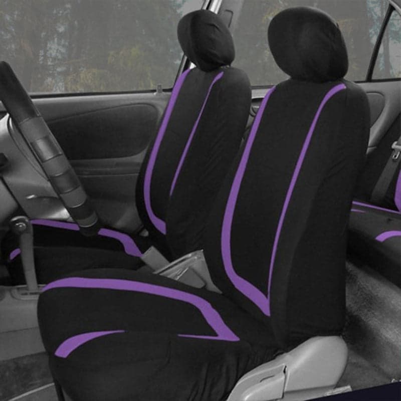 housse siege voiture universelle-violette