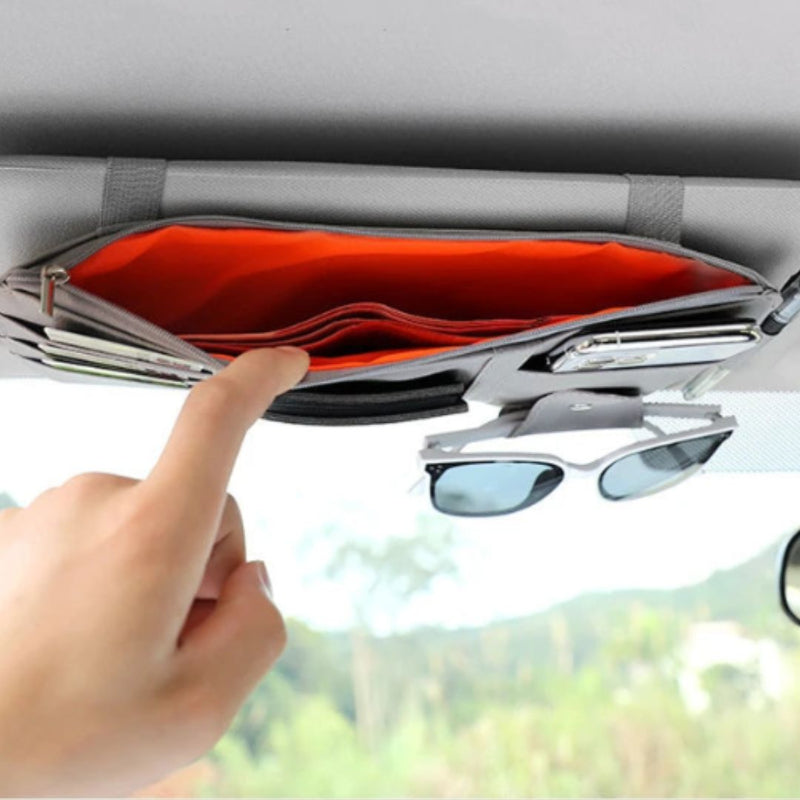 par soleil voiture organiseur rangement