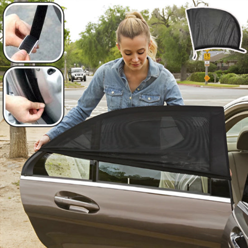pare soleil voiture moustiquaire installation facile