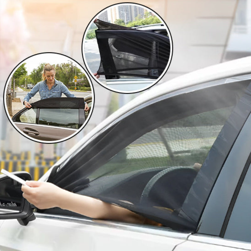 pare soleil voiture moustiquaire pratique