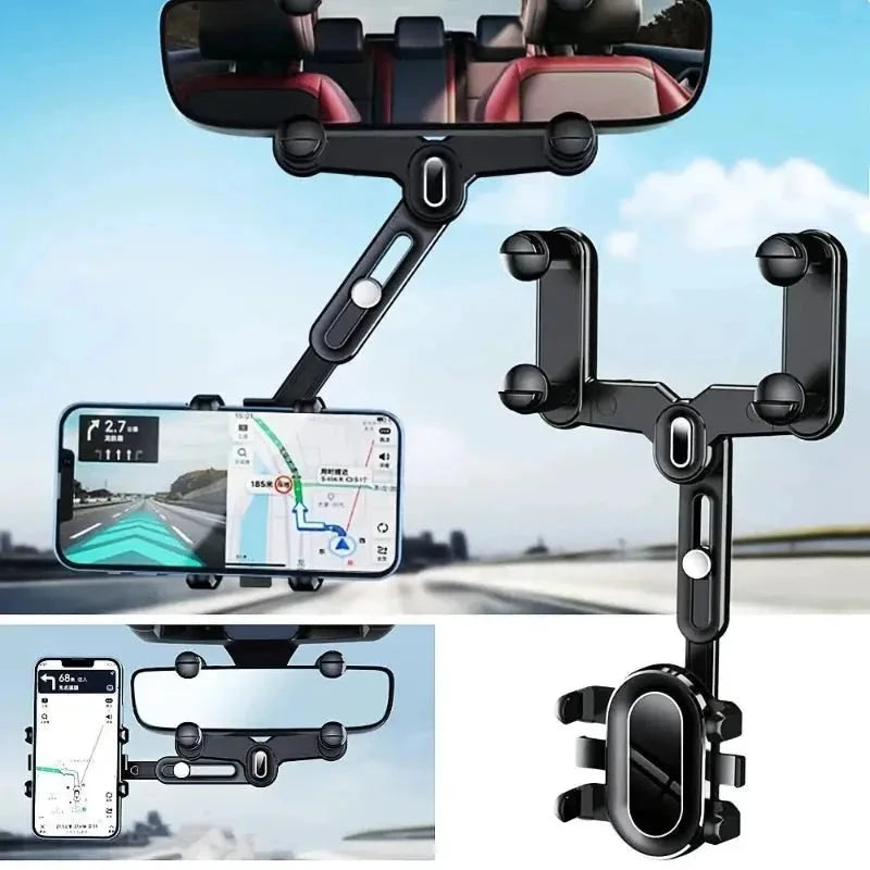 Support de Téléphone pour voiture - Rétroviseur - Idealaccessoireauto