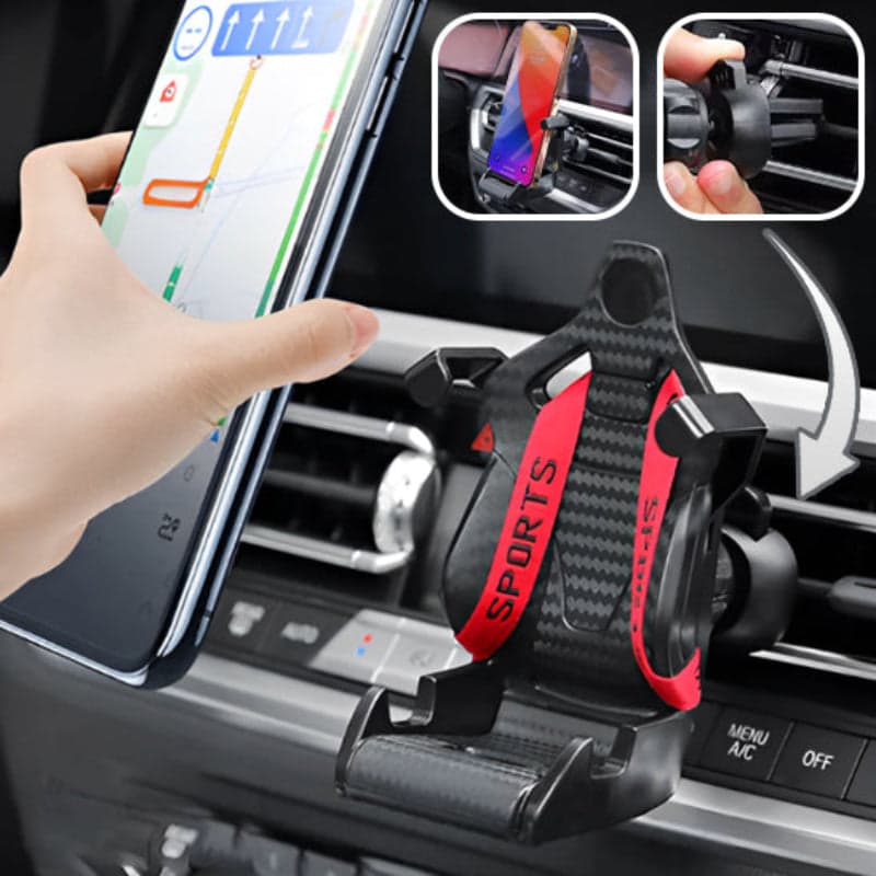 support-telephone-voiture-baquet-decor-rouge