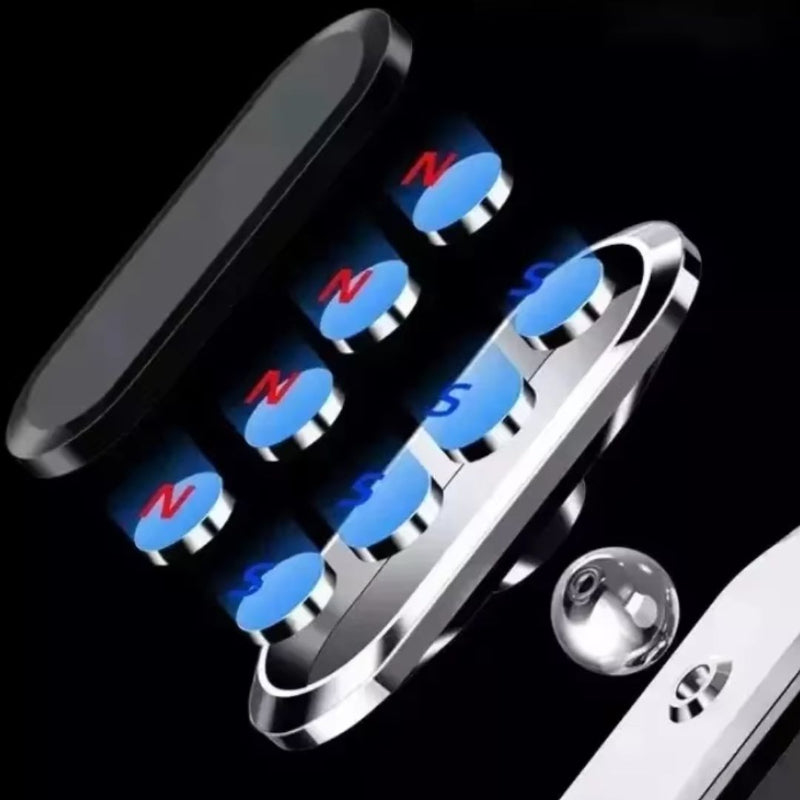 support telephon voiture magnetique mini tournant