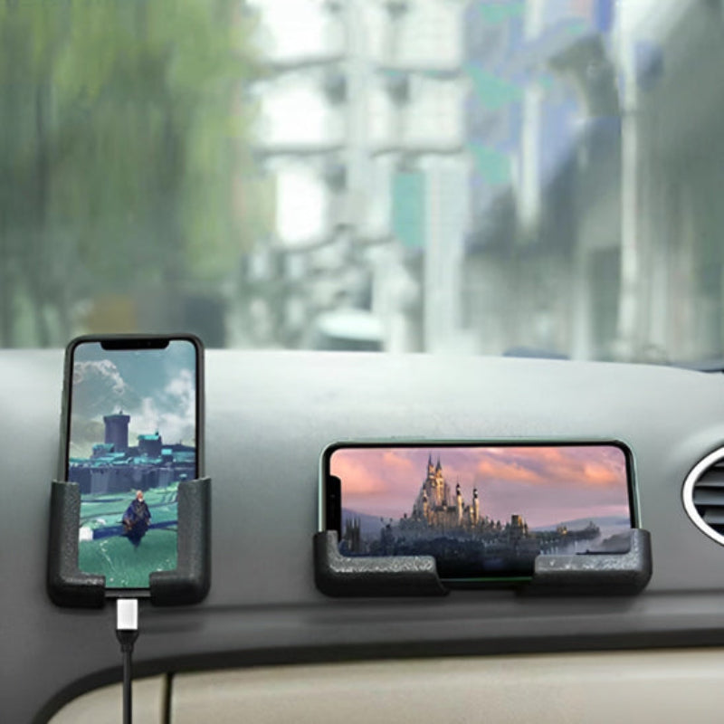 support telephone voiture multipositionnable portrait ou paysage