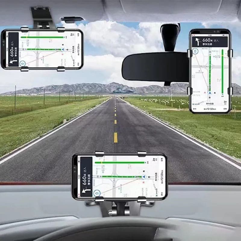support telephone voiture pince installation