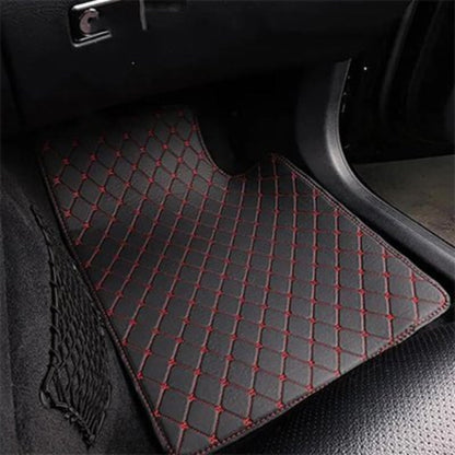 Tapis de sol de voiture protectmax noir rouge conducteur