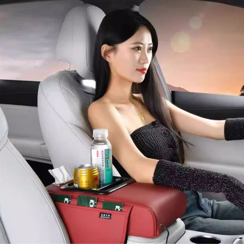 accoudoir pour voiture chargeur usb conducteur detendu