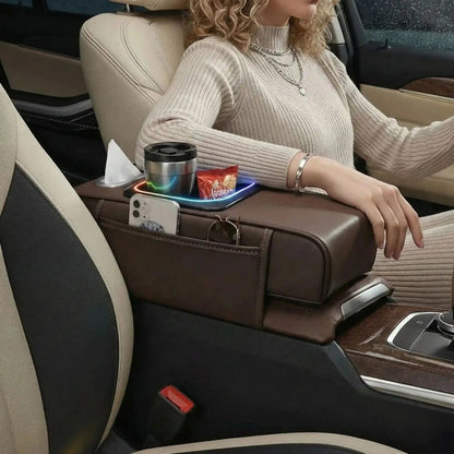 accoudoir universel pour voiture bras conductrie detendu