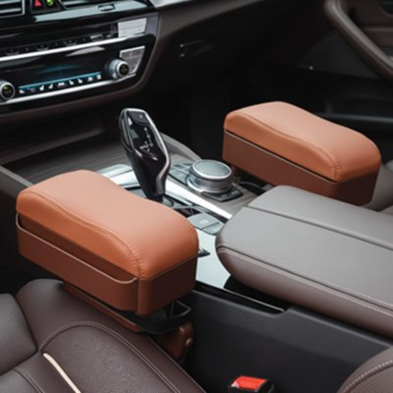 accoudoir voiture confort universel marron passager conducteur