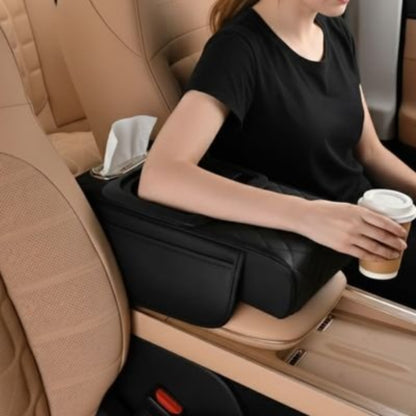 Accoudoir voiture ergonomique noir