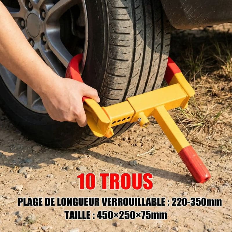 antivol voiture ultra securite dix trous
