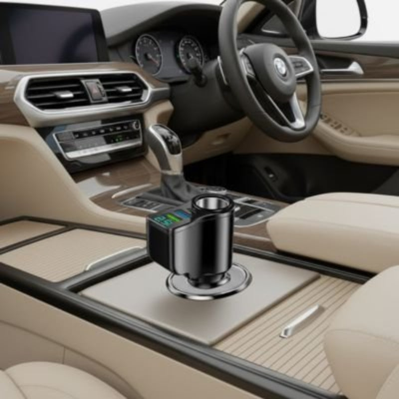 Chargeur rapide allume cigare multifonction pratique