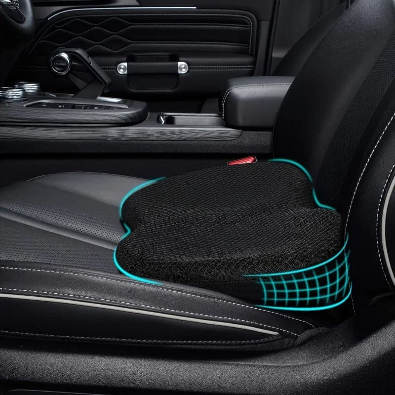 coussin lombaire 2-en-1 pour voiture efficace