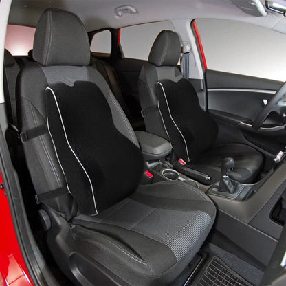 coussin lombaire pour voiture ergonomique sur deux sieges