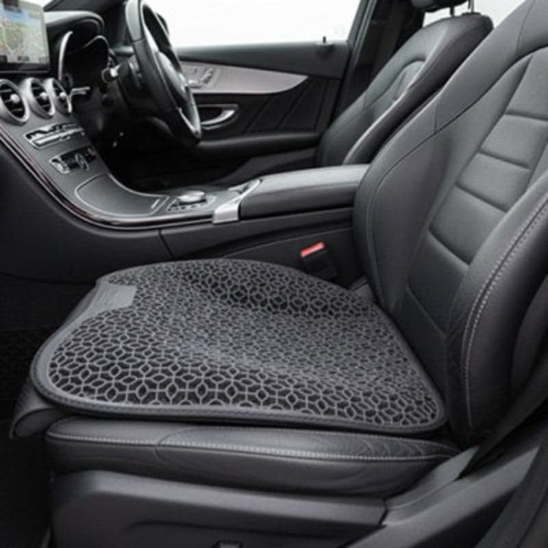coussin voiture ergonomique noir respirant passager