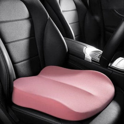 coussin voiture fessier ergocomfort rose 