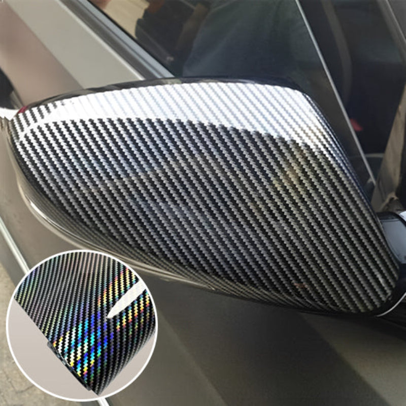 covering voiture film autocollant argent 