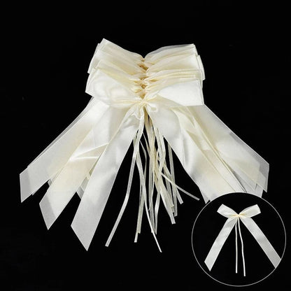decoration voiture mariage chic beige