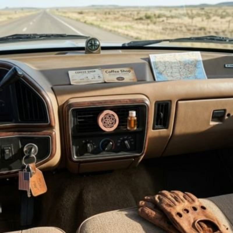 Diffuseur de parfum voiture bois bresilien