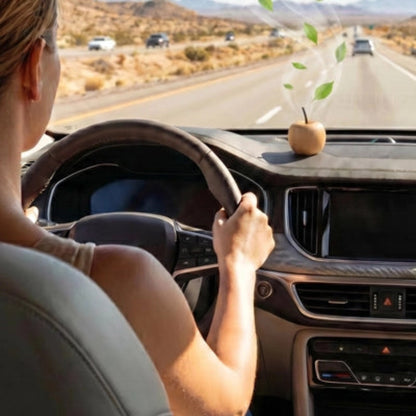 diffuseur parfum voiture bois clair