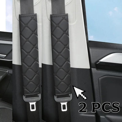 housse ceinture voiture confort pu noir