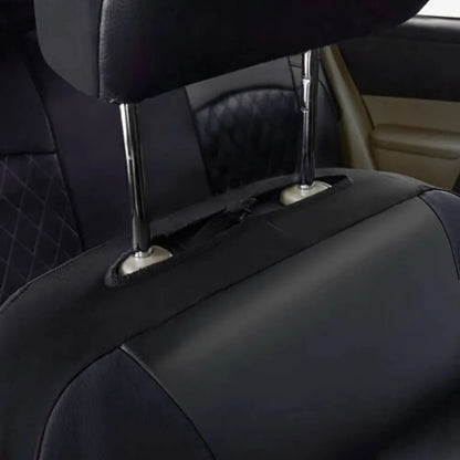 housse de siege voiture noir-appui-tête