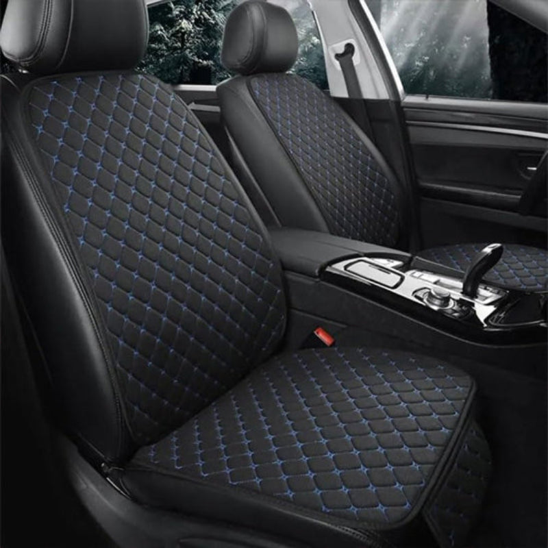 housse pour siege voiture noir decor bleu
