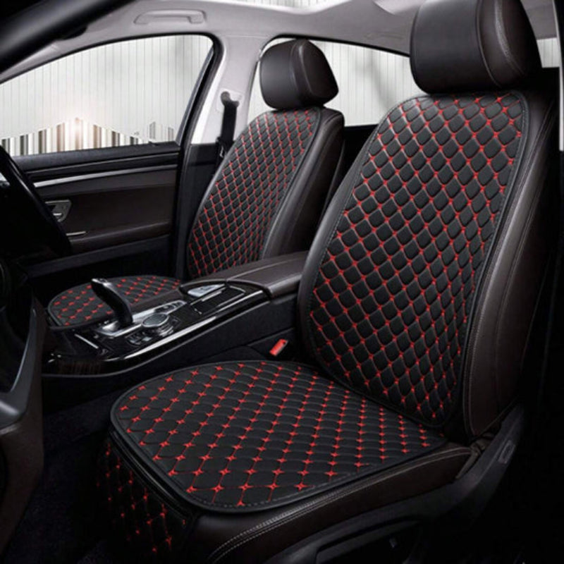 housse pour siege voiture noir decor rouge