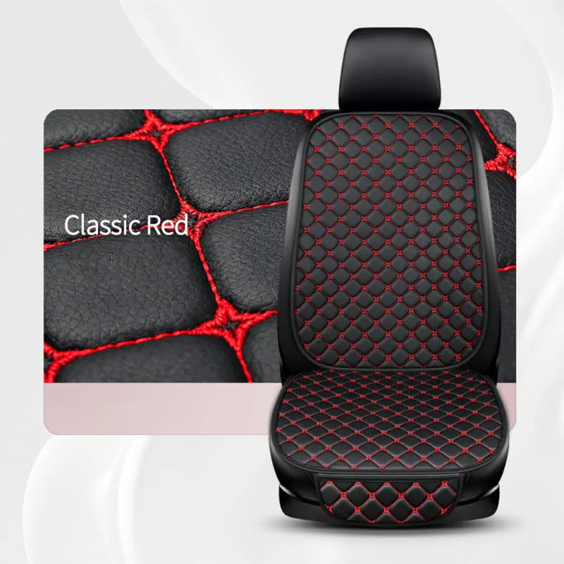 housse pour siege voiture noir decor rouge