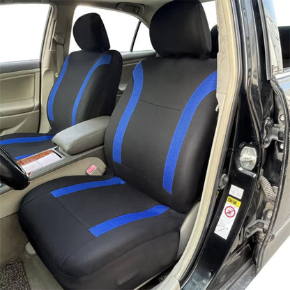 housse voiture universelle noir decor bleu