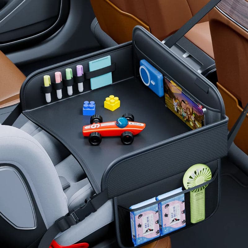 organiseur voiture enfant table travelkids polyvalent