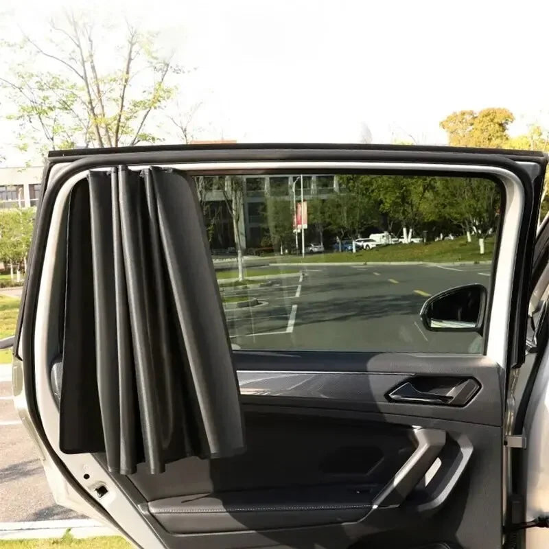 pare soleil voiture magnetique rideau