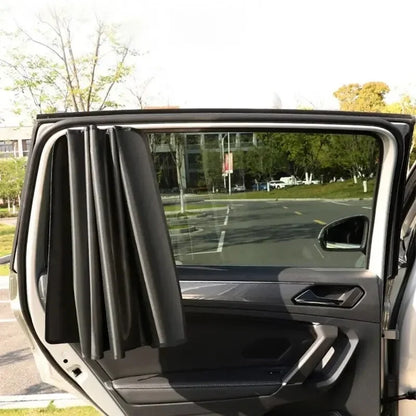 pare soleil voiture magnetique rideau