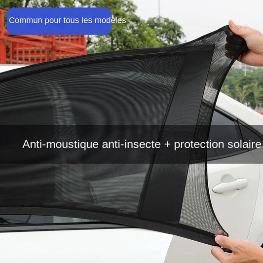 pare soleil voiture moustiquaire universelle