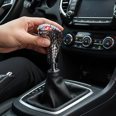 Pommeau de vitesse sportdrive tete cobra