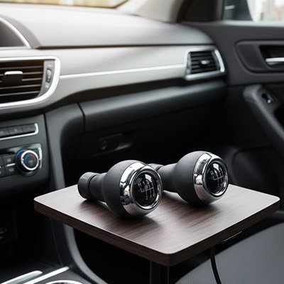 Pommeau levier de vitesse élegant