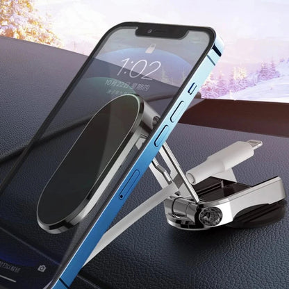 support-magnetique-telephone-voiture-mini-argent