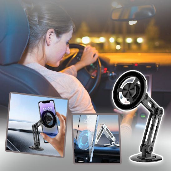 Support telephone voiture magnetique - Idealaccessoireauto