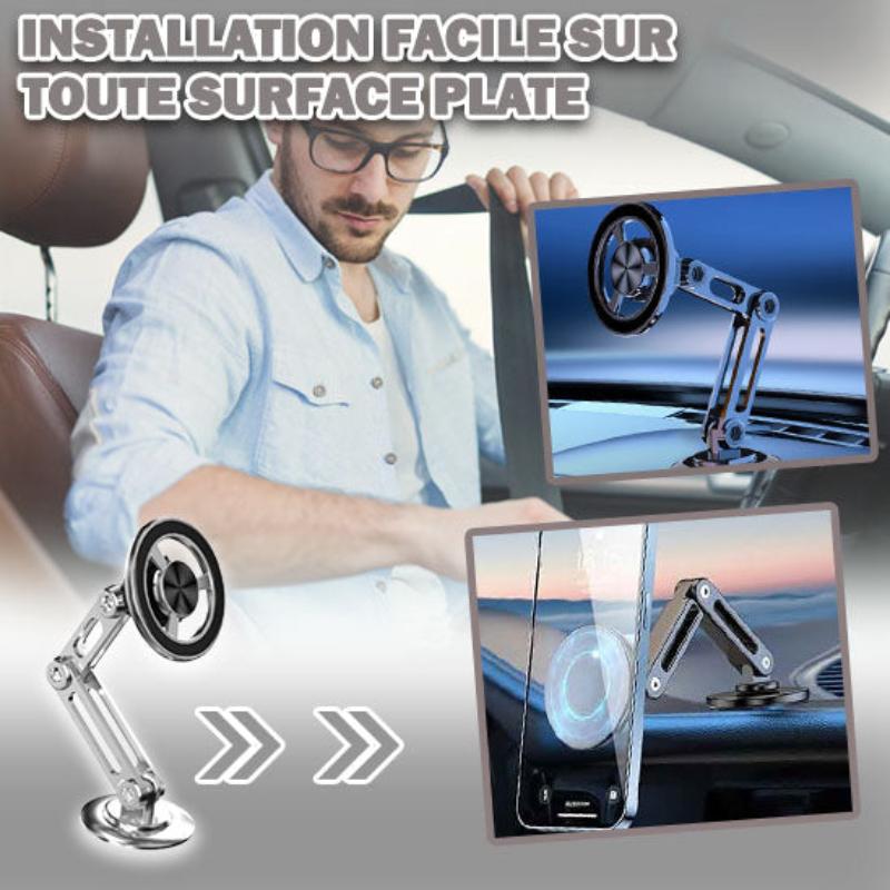 Support telephone voiture magnetique - Idealaccessoireauto