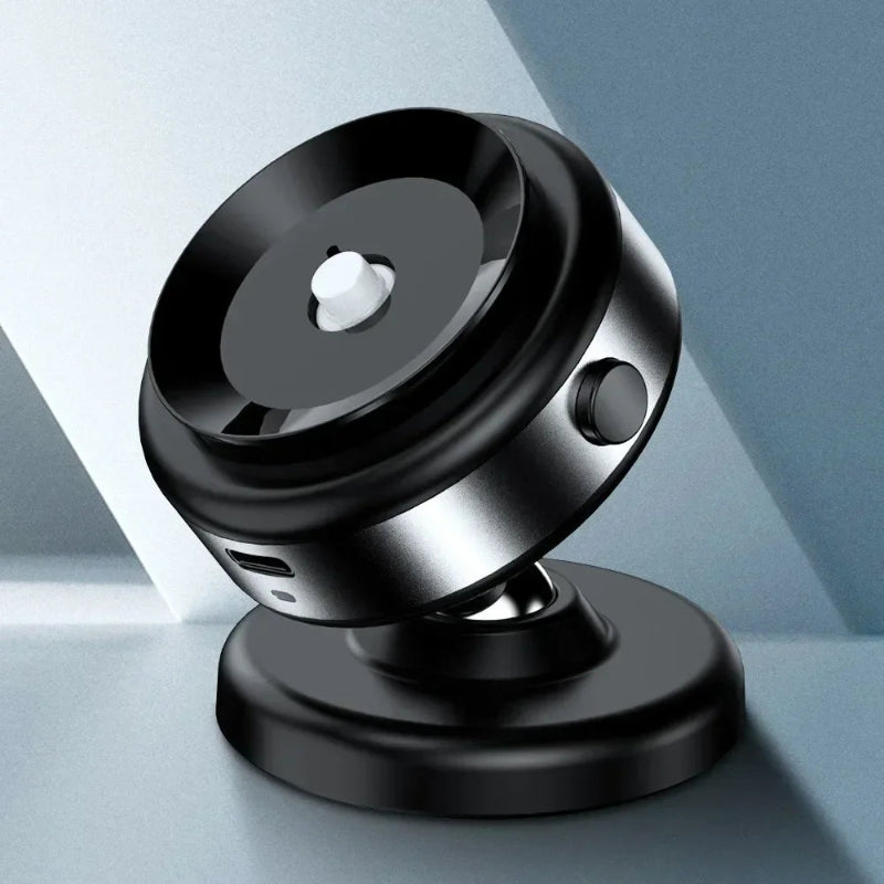 support telephone voiture magnetique argent