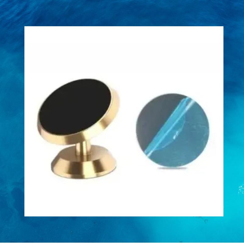 support-telephone-voiture-mini-couleur-or-avec-aimant