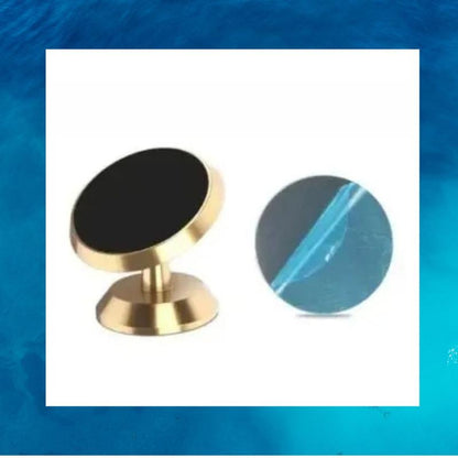 support-telephone-voiture-mini-couleur-or-avec-aimant