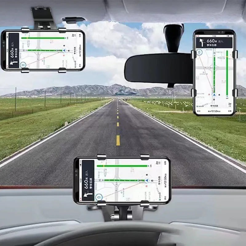 support telephone voiture pince installation