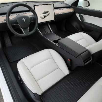 tapis de sol de voiture perfectfit trois pieces tesl