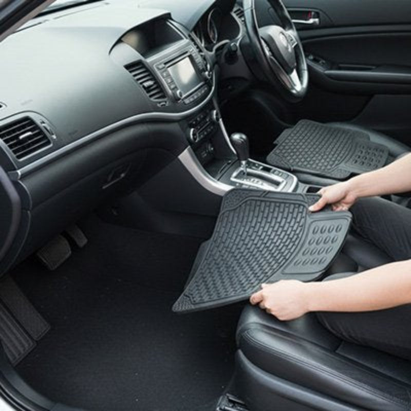 Tapis voiture caoutchouc premiumprotect installation