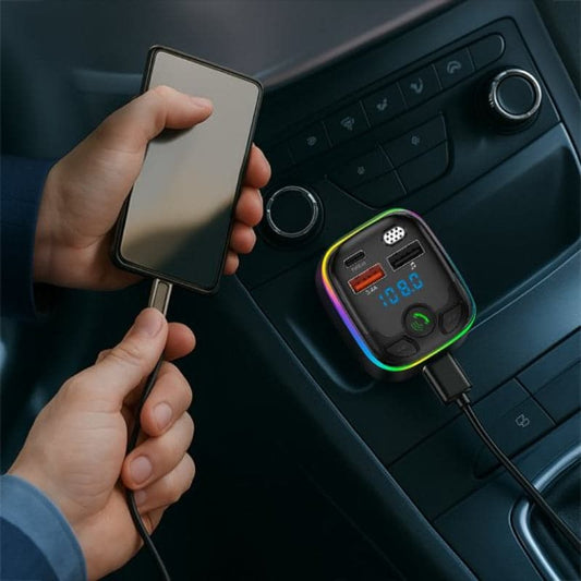 transmetteur fm bluetooth connexion melodydrive