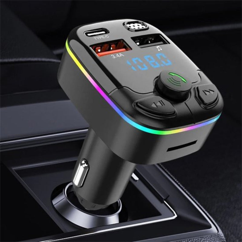transmetteurfm bluetooth led melodydrive